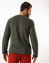 Long sleeve fur sweater